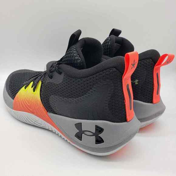 Under Armour Embiid One Black Grey Men\'s Sneakers 3023086-001 Size 12 NEW main image 7